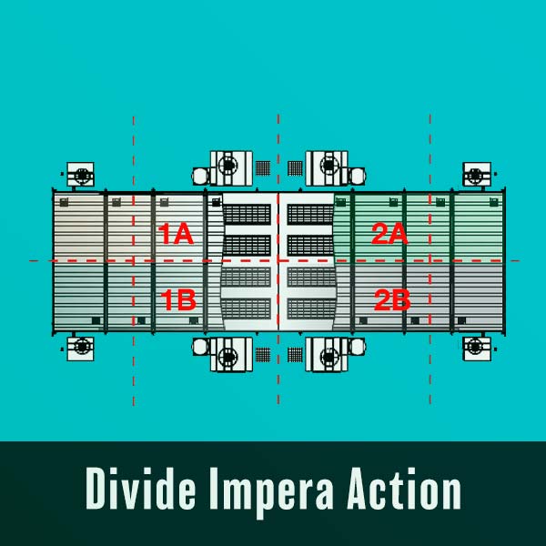 RIMOR Camit Impianti | Tecnologie di sabbiatura | Divide Impera Action