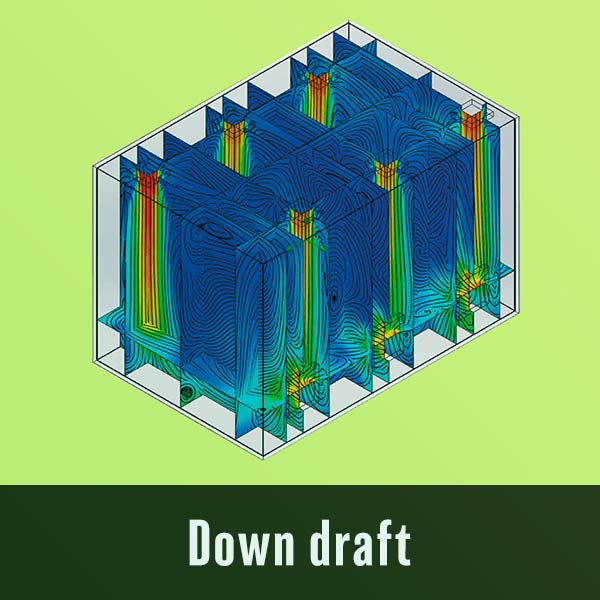 RIMOR Camit Impianti | Tecnologie di sabbiatura | Down draft