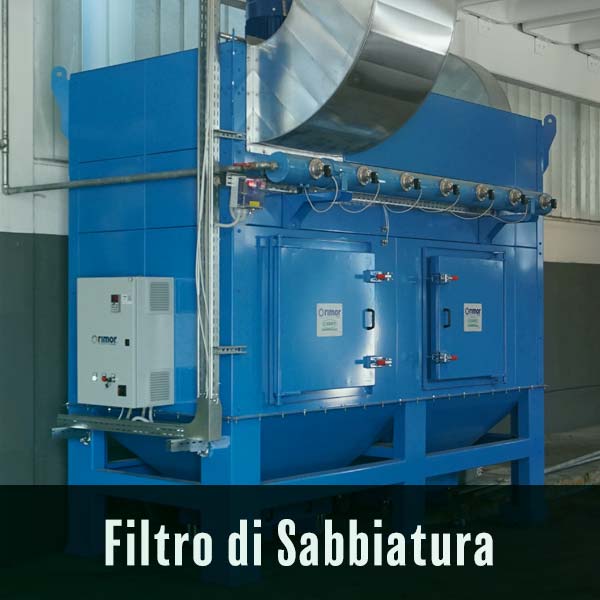 RIMOR Camit Impianti | Tecnologie di sabbiatura | Filtro sabbiatura