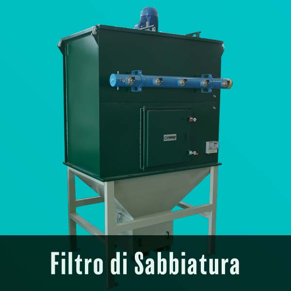 RIMOR Camit Impianti | Tecnologie di sabbiatura | Filtro sabbiatura