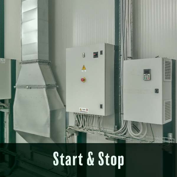 RIMOR Camit Impianti | Tecnologie di sabbiatura | Start & Stop